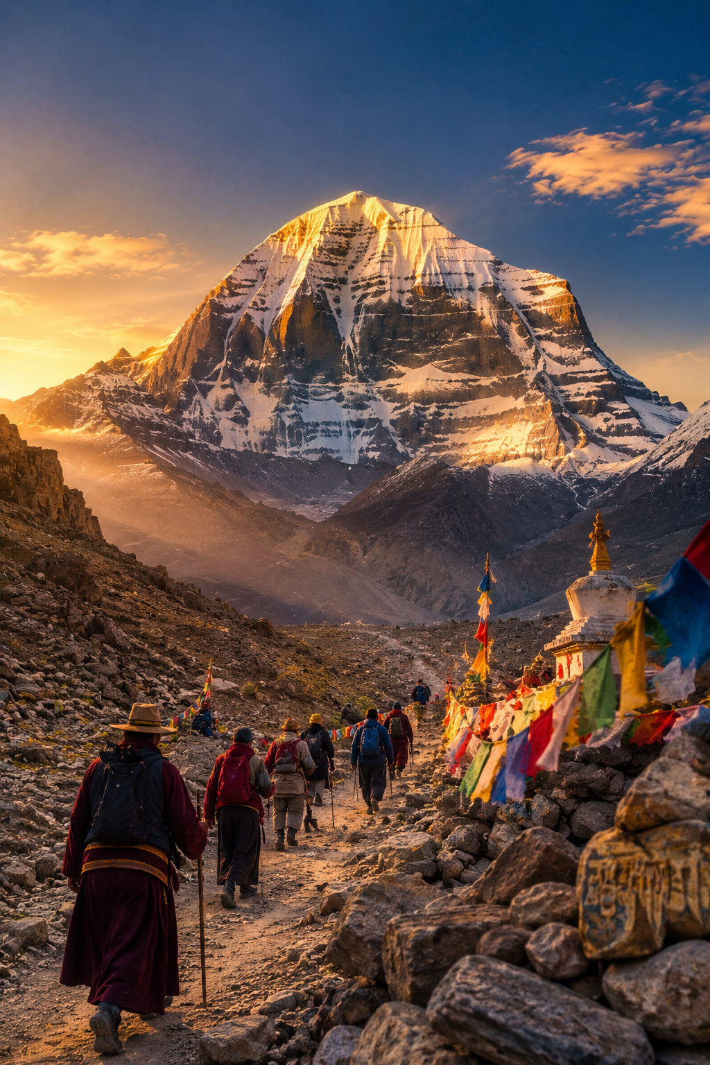 Pilgrim roads in Nepal
